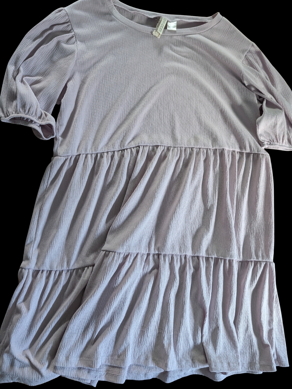 Divided Lilac Tiered Babydoll Dress
